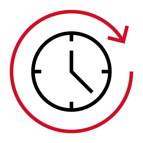 Icon of a clock
