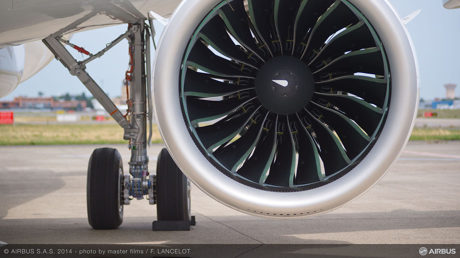 GTF Engine on wing