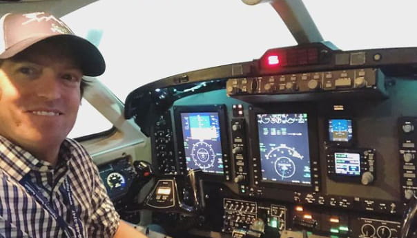 Checkride complete in the King Air B200GT.