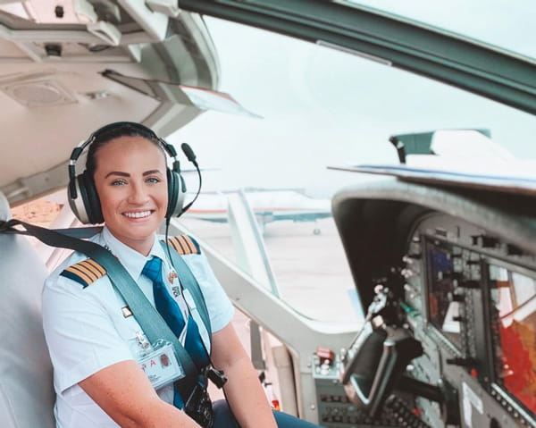 Ready to take flight in the Cessna Caravan