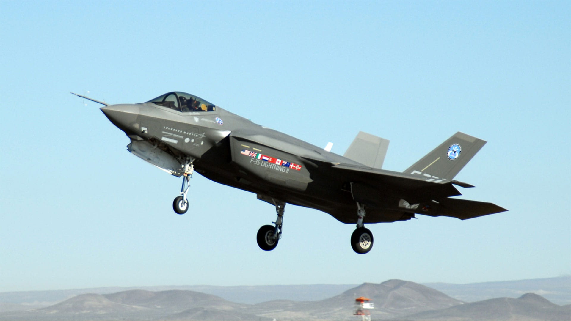 F-35 test jet