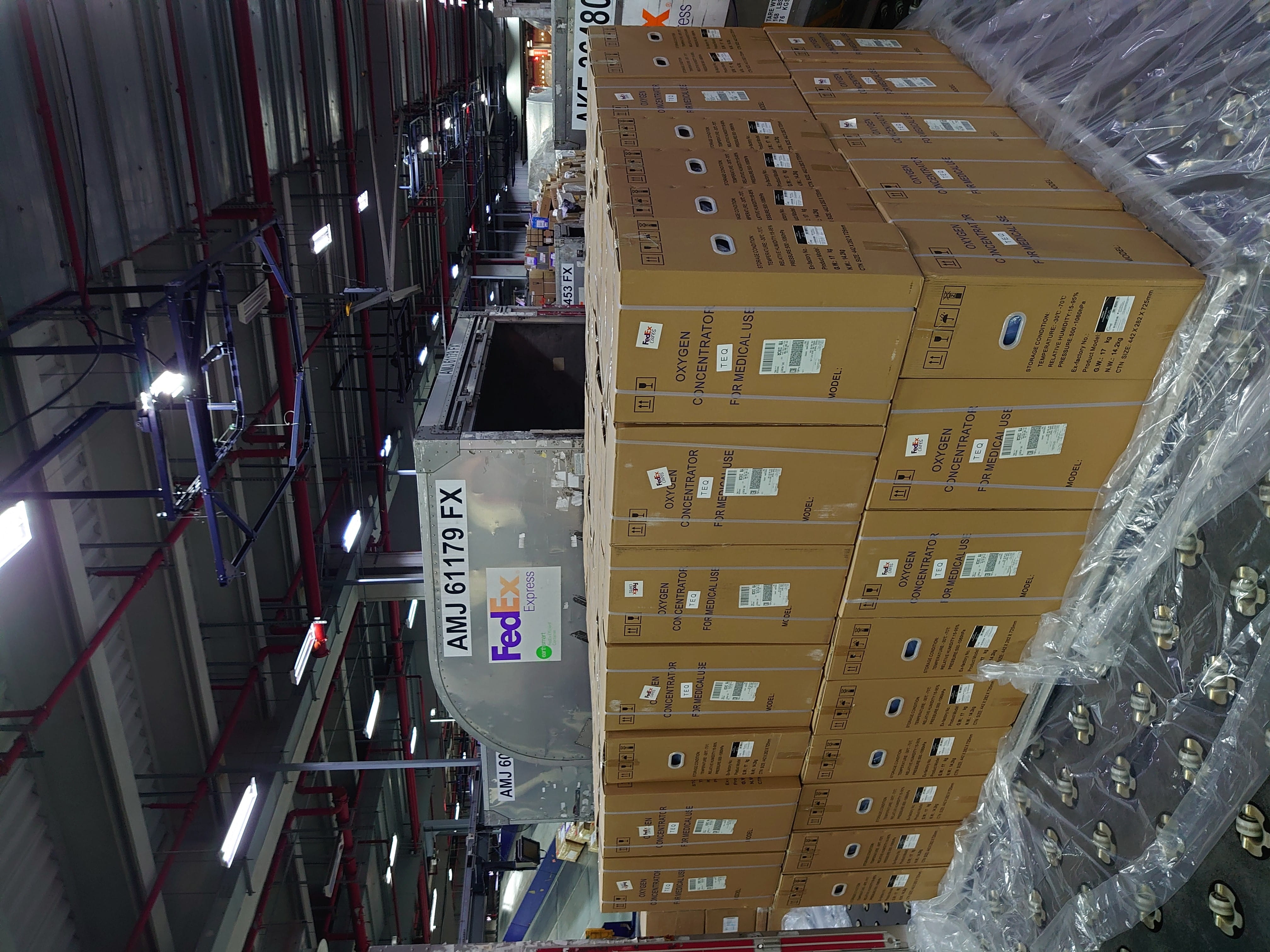 Oxygen concentrators at PVG hub