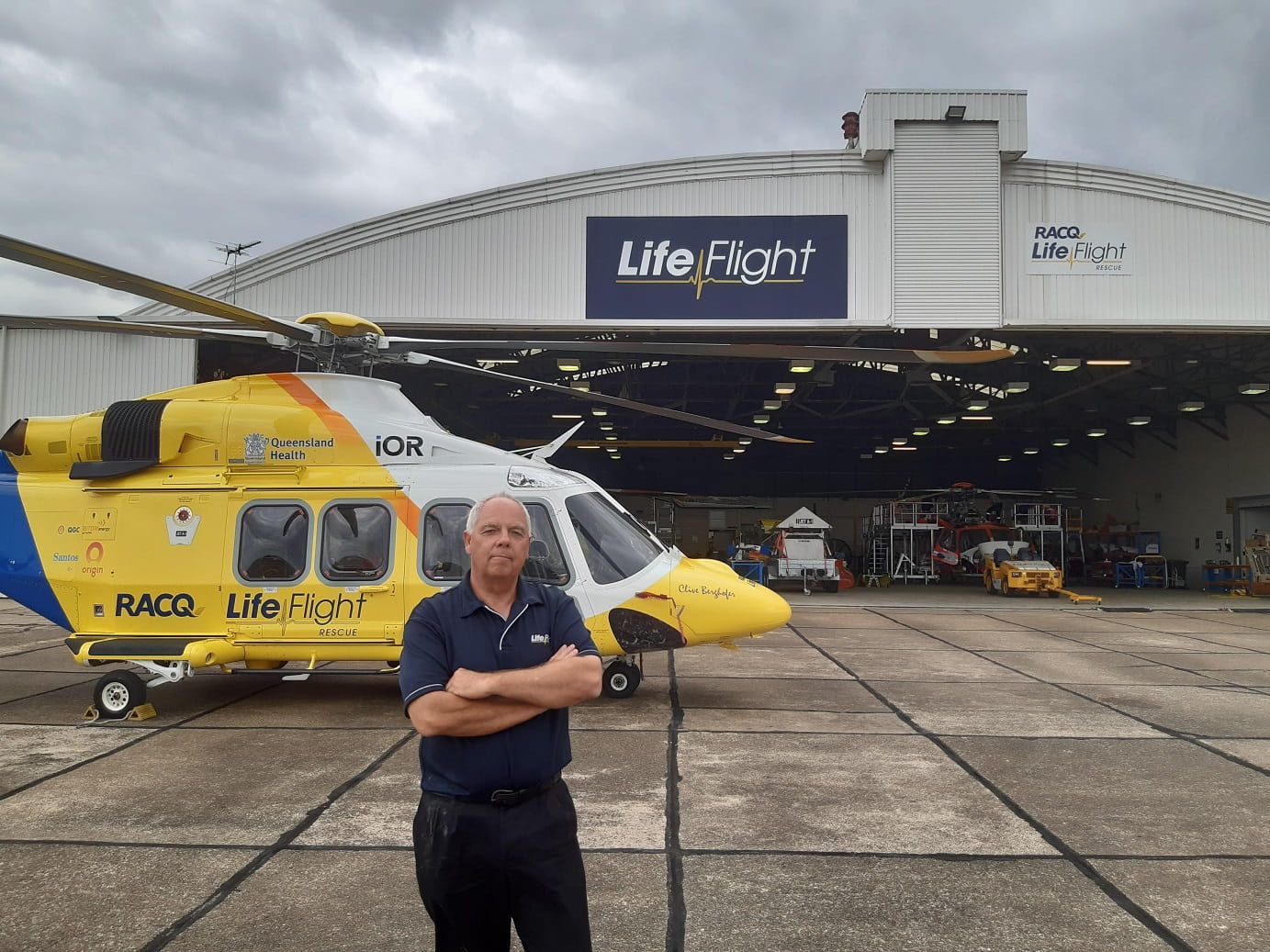 LifeFlight AW139 w Michael Dopking
