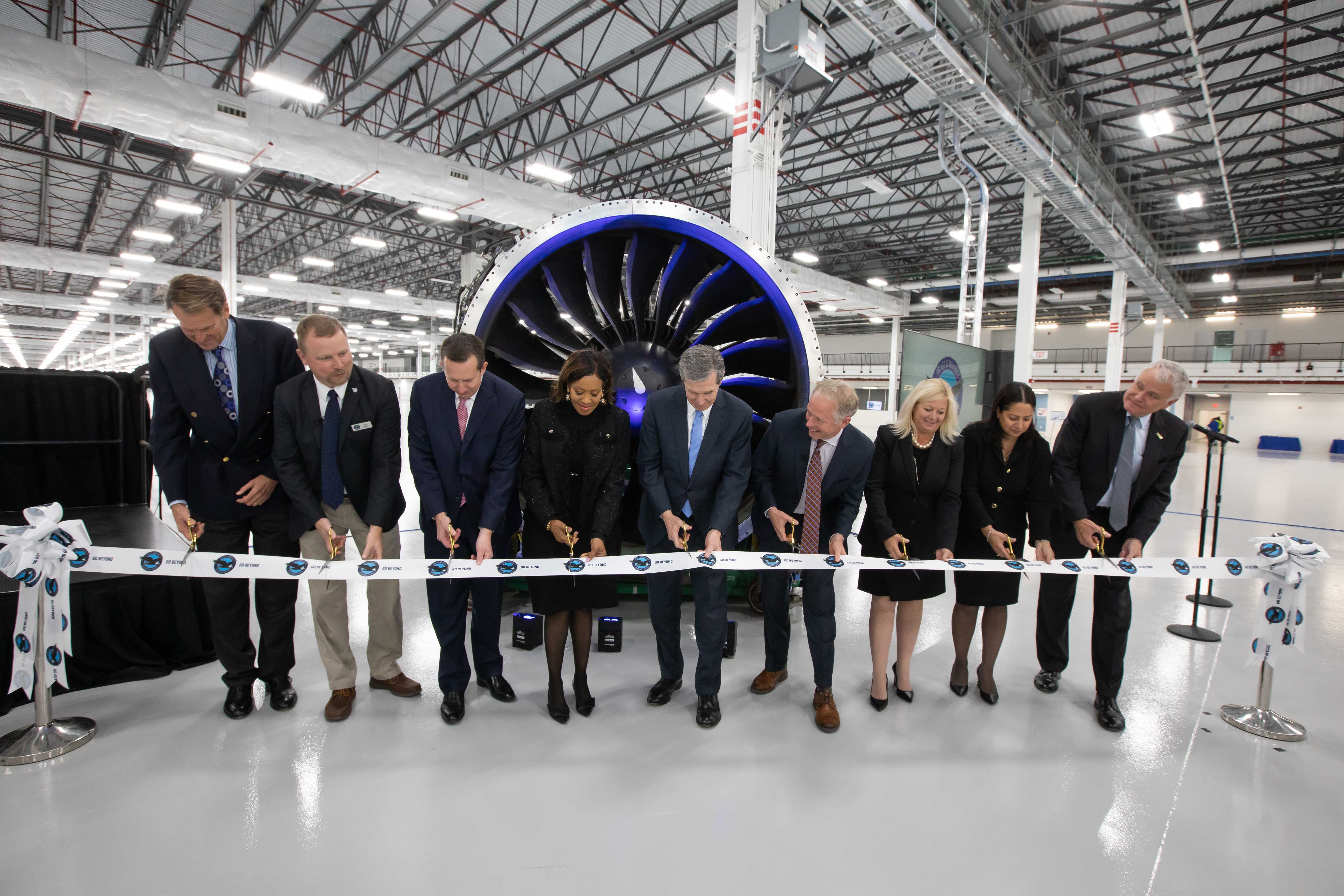 Pratt and Whitney Ribbon Cutting-6