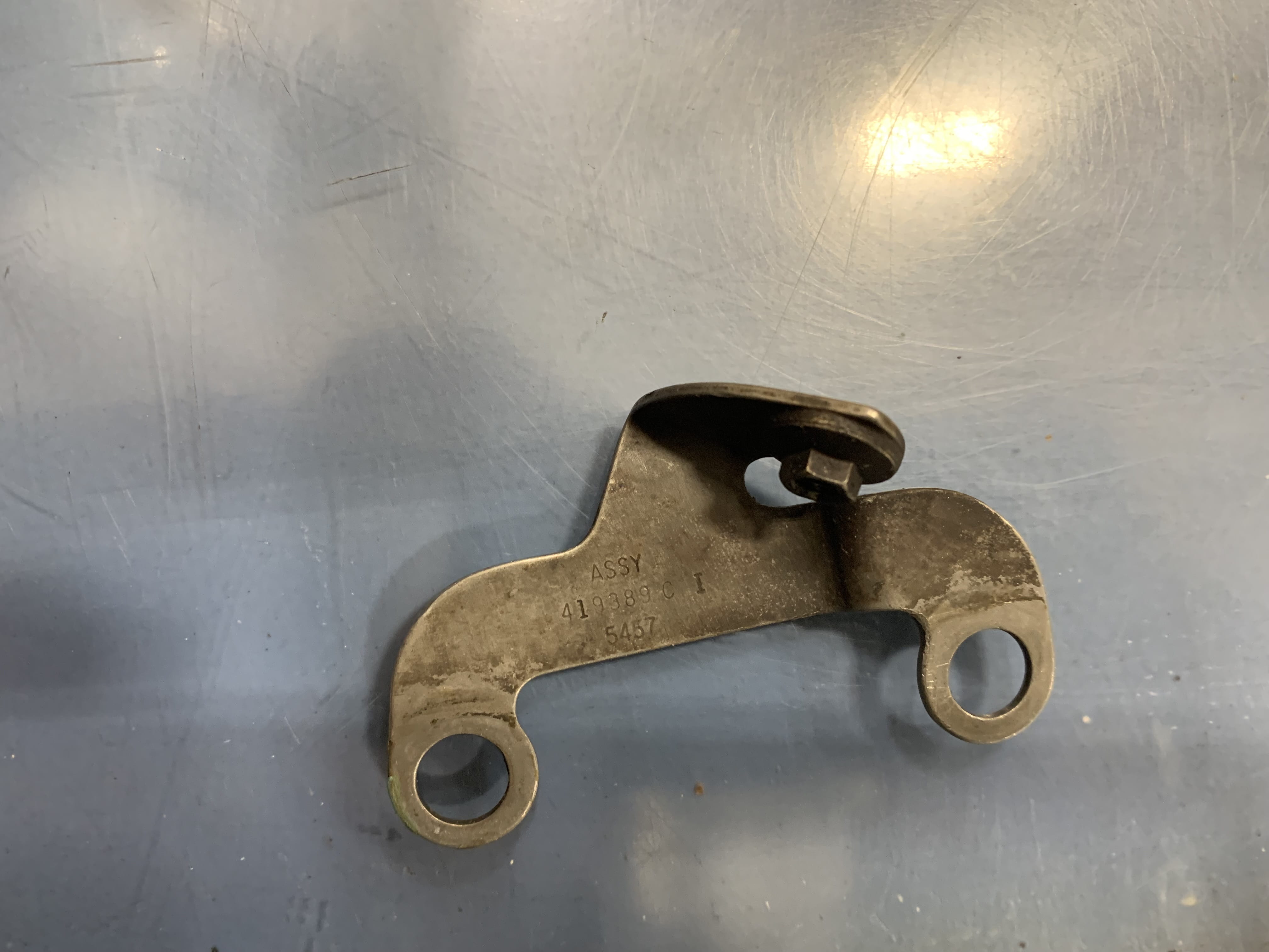 TF33 engine bracket, conventional production