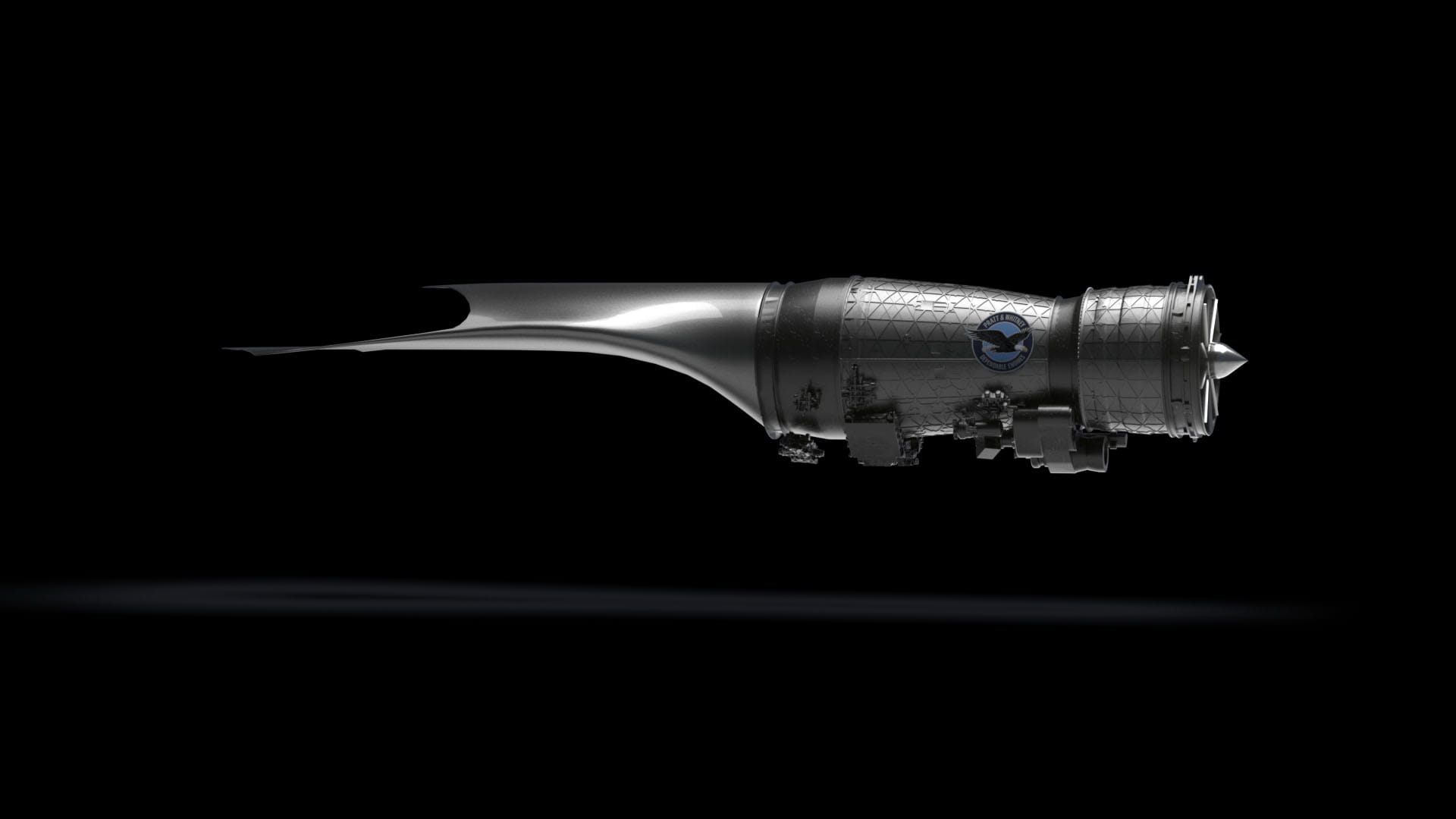 Pratt & Whitney XA103 rendering