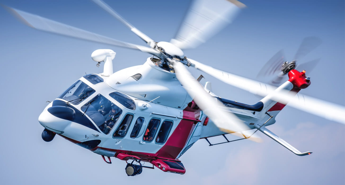 helico en vol