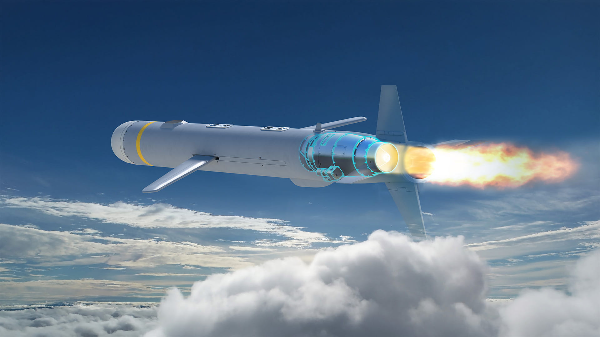 Rendering of a drone
