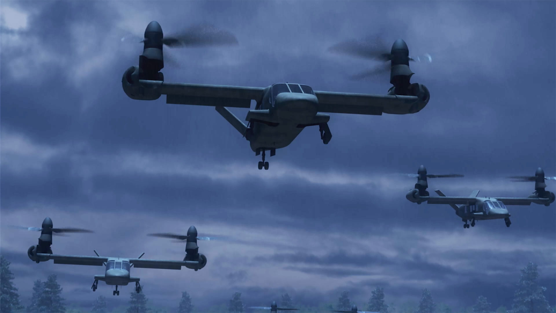 Rendering of a future rotorcraft concept