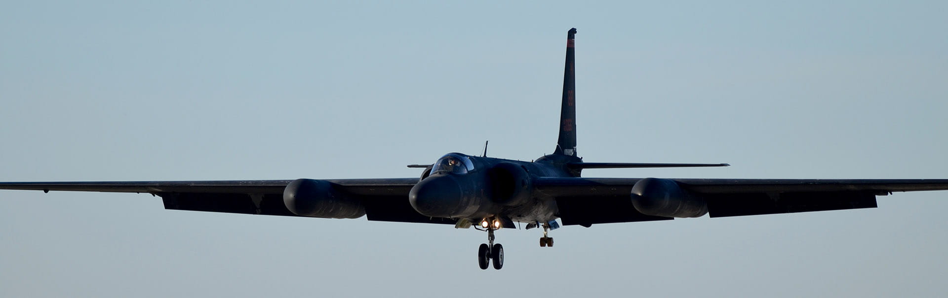 Military plane soaring in flight