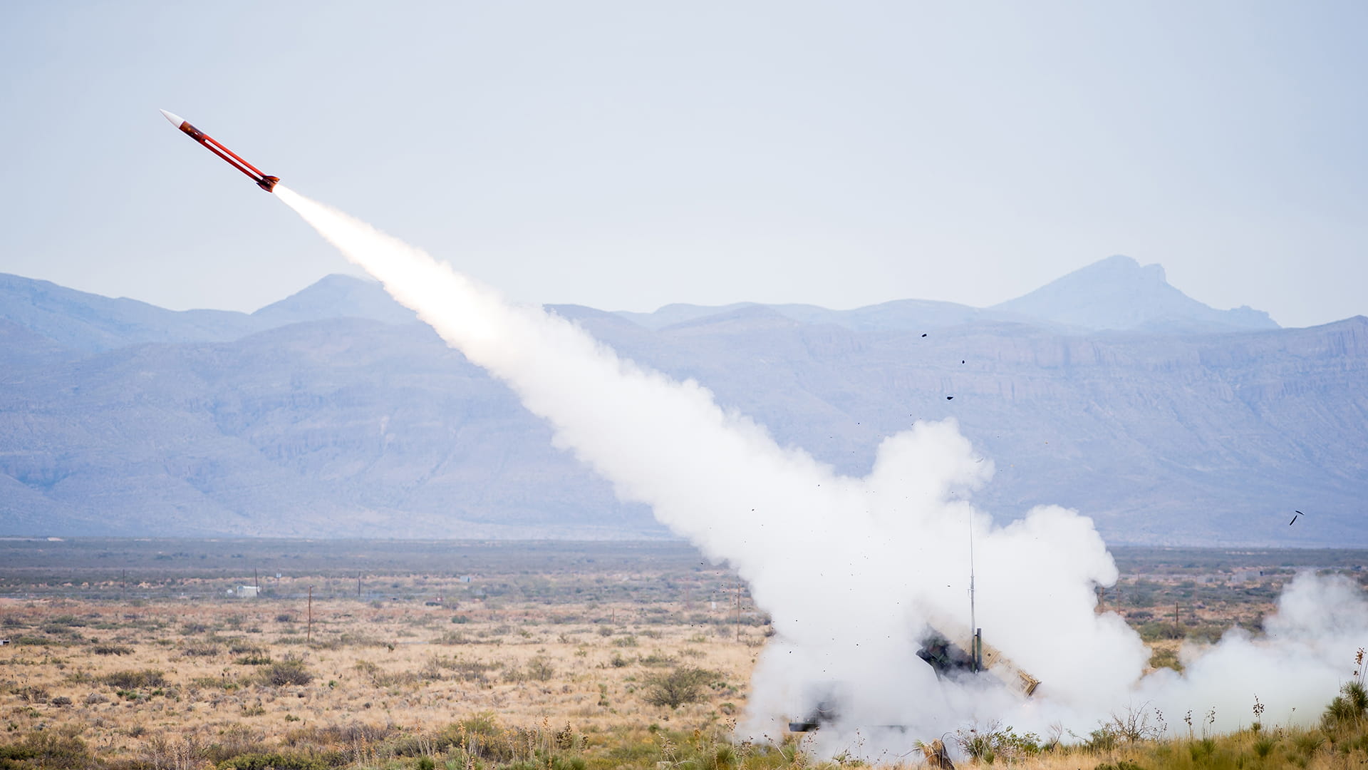 Ground-based missile launch
