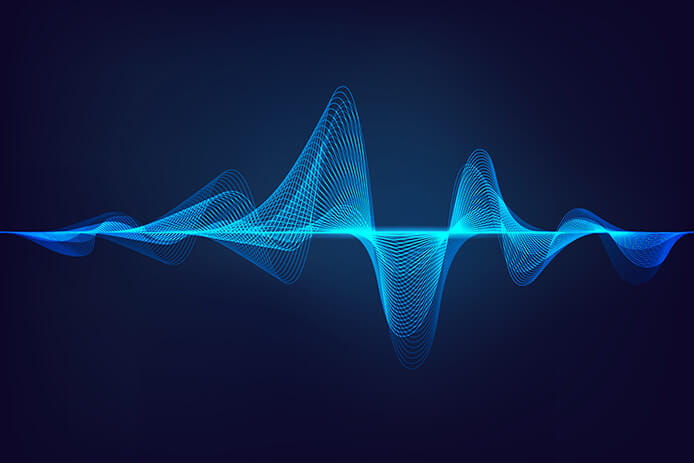 Blue radar signal 