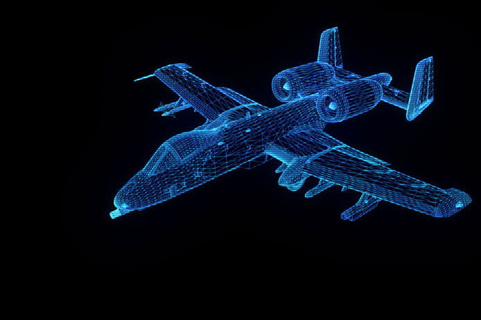 A-10 Wireframe