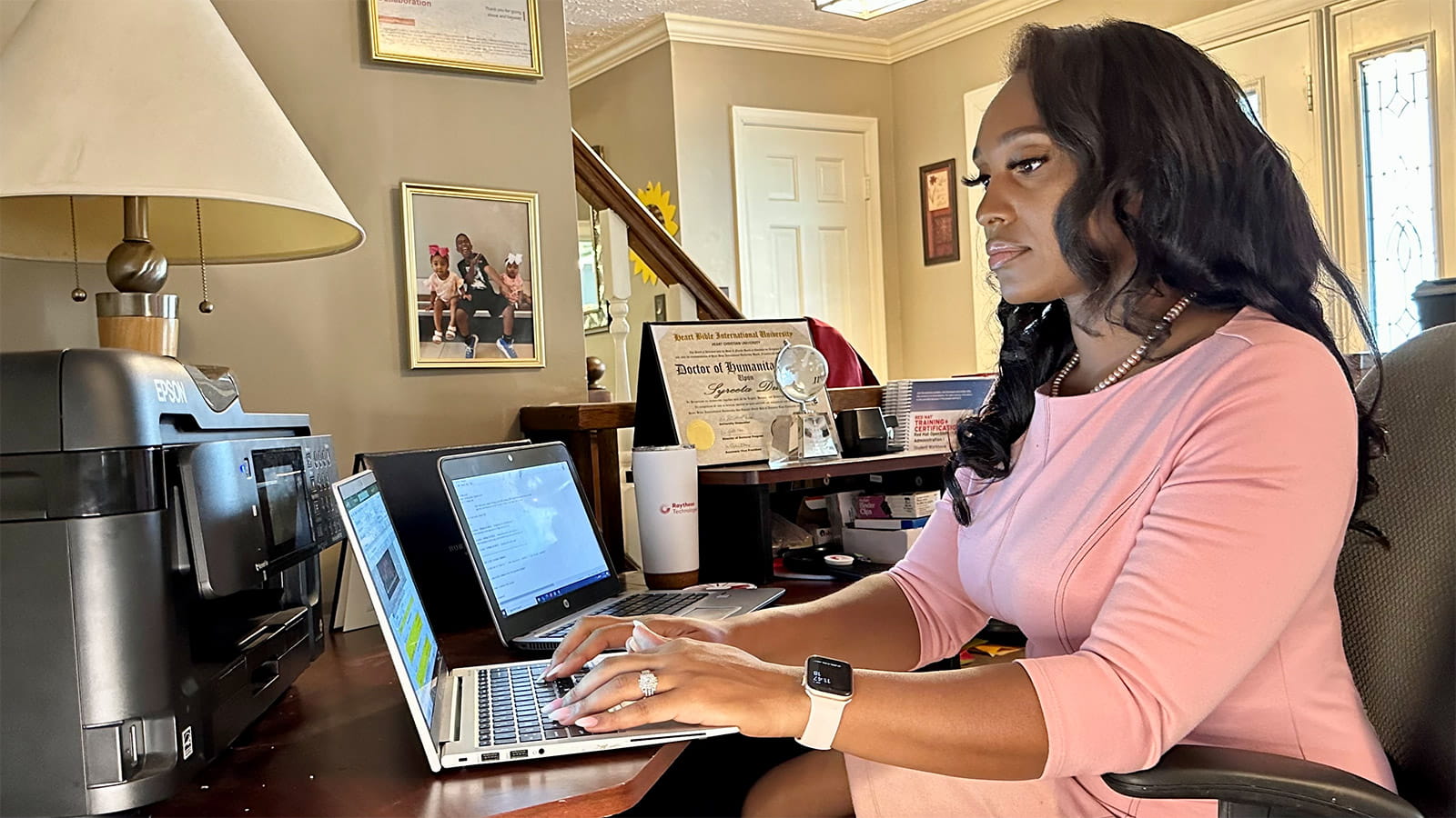 Syreeta “Sy” Dukes, a Raytheon Intelligence & Space senior database administrator