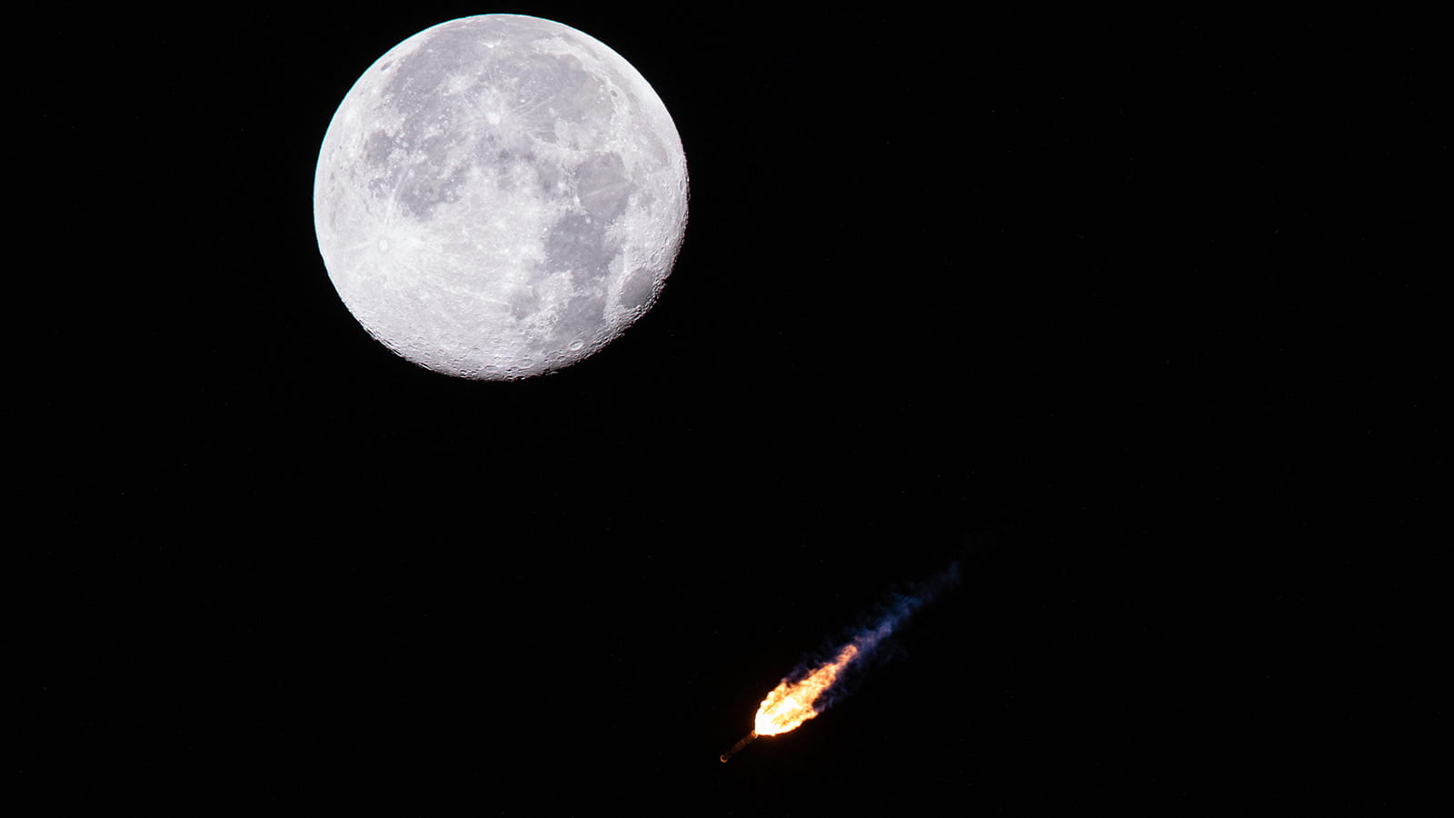 The Atlas V soars into space