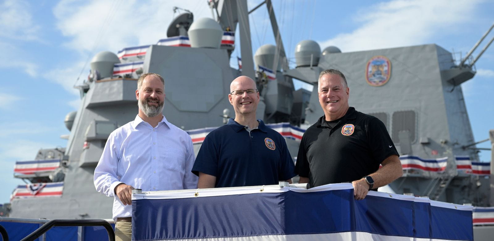 The U.S. Navy’s USS Jack H. Lucas on Friday, Oct. 6, 2023, in Tampa, Fla. (Phelan M. Ebenhack for RTX)