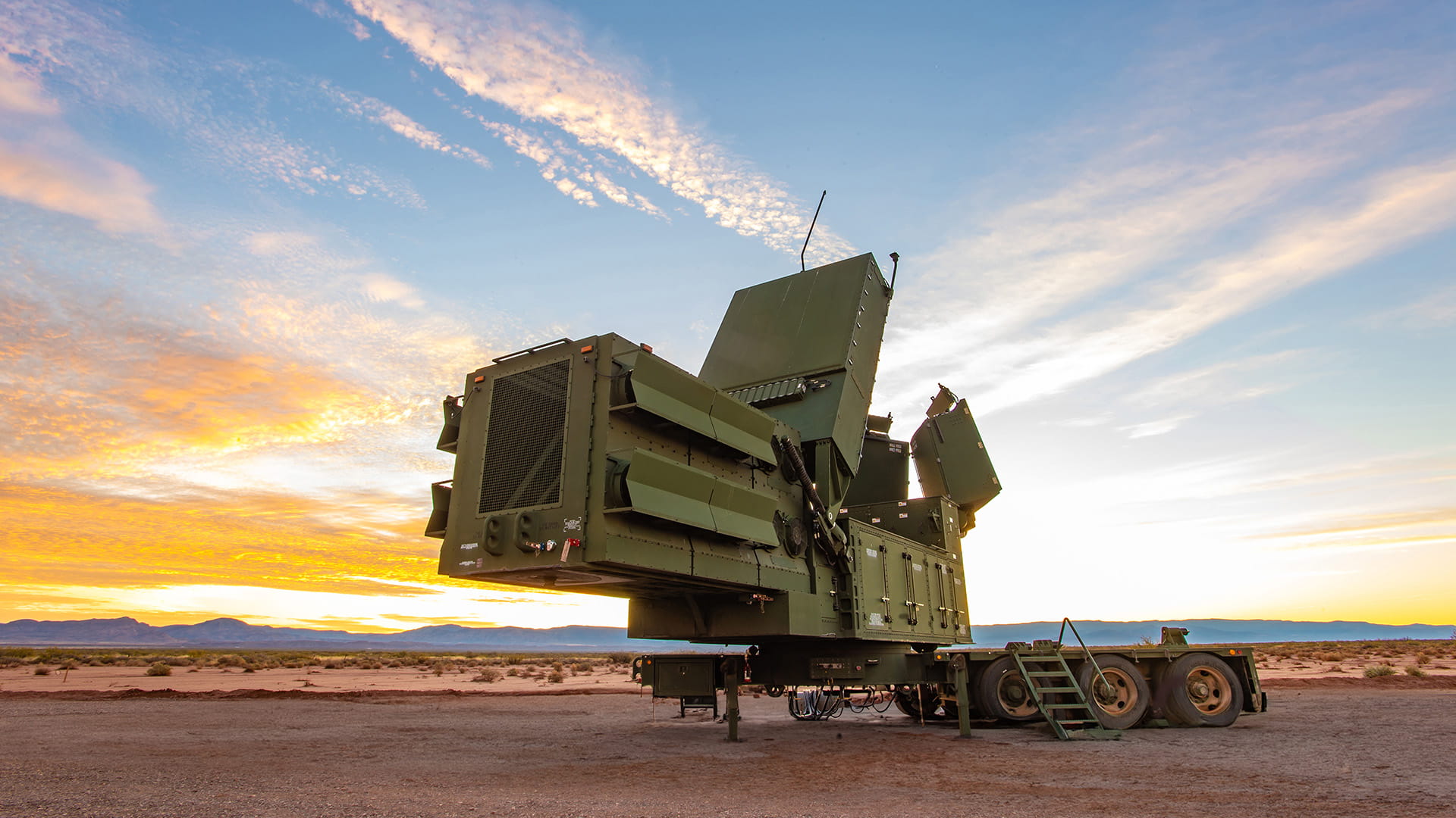 LTAMDS at sunset