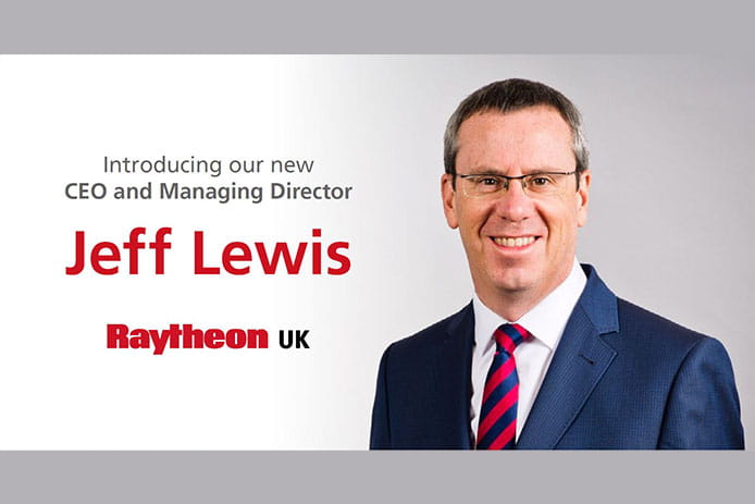Raytheon UK appoints Jeff Lewis new Chief Executive and Managing Director