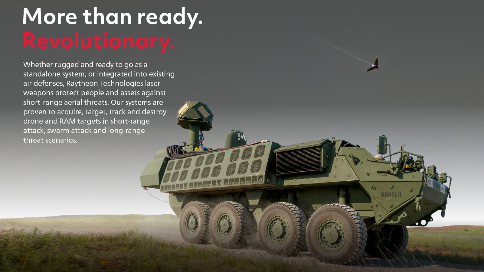 US Army Stryker mounter laser