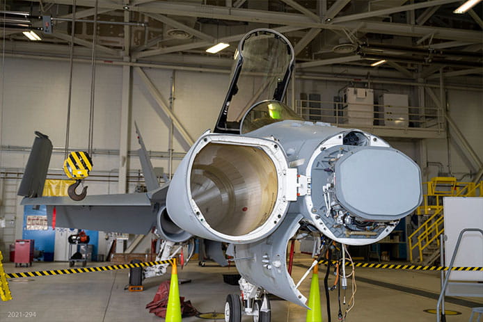 AN/APG-79 AESA Radar aircraft mounted