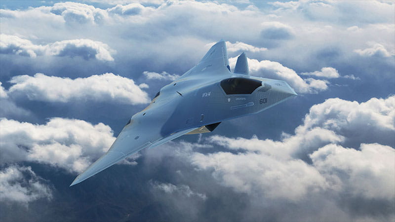 6th generation fighter rendering