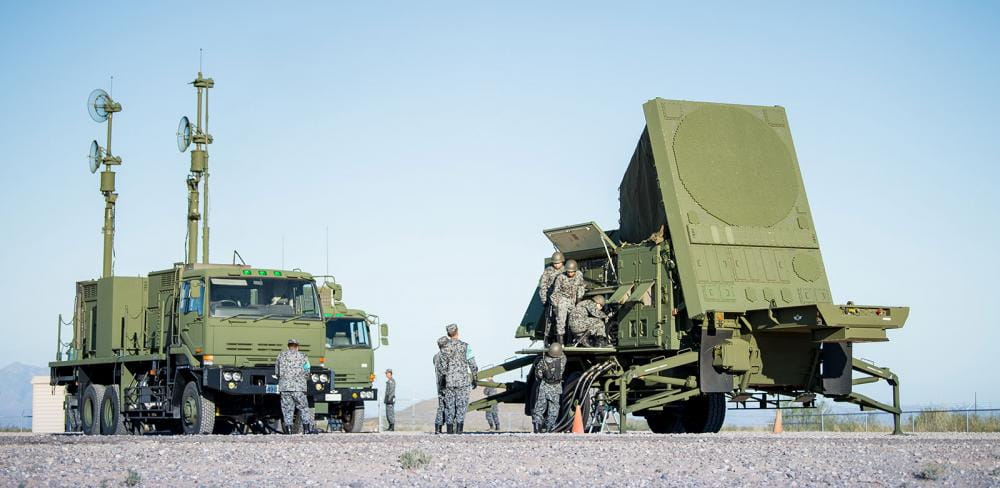 But before a missile can be fired, Patriot's radar and communications, command and control system must be set up and connected to each other.