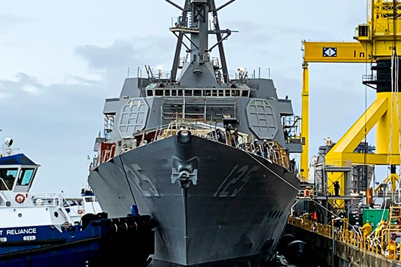 The USS Jack H. Lucas (Photo: Huntington Ingalls Industries)