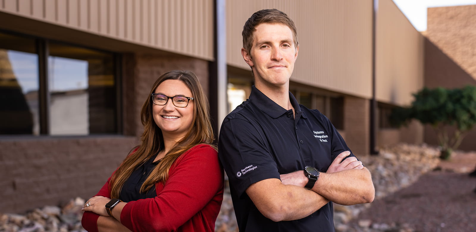 Kealey Maddalena and Nick Giovannucci are early-career engineers at Raytheon Missiles & Defense.