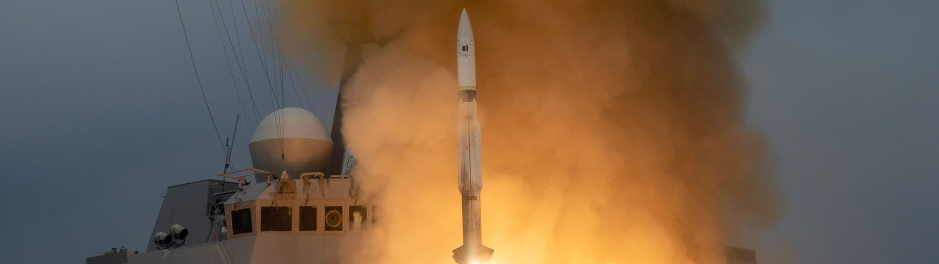 SM-2 missile at launch