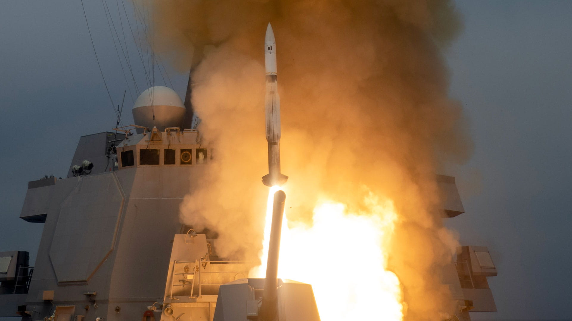 SM-2 missile at launch