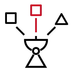 multi mission radar icon