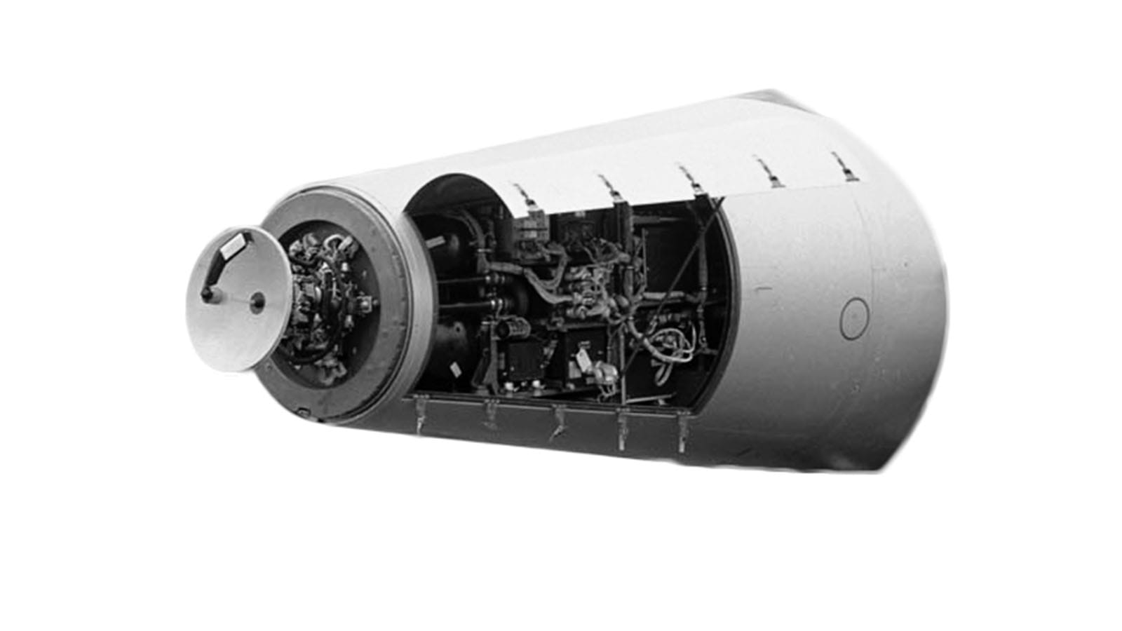 The Hughes E-6 Fire Control System with APG-40 radar.