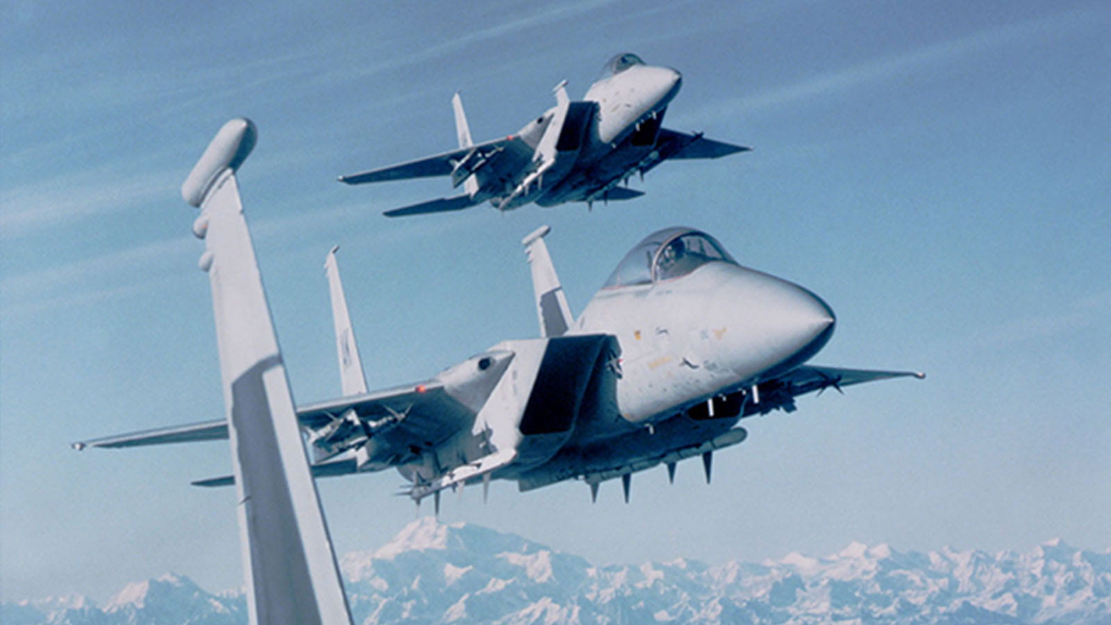 All F-15s were equipped with Hughes APG-63 or APG-70 radars.