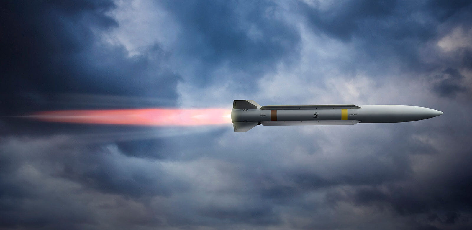 Artistic rendition of a Peregrine Air-to-Air Missile