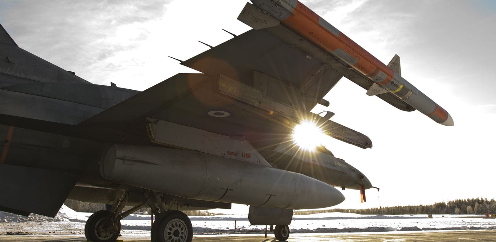 Procured by dozens of countries, the combat-proven AMRAAM air-to-air missile has been operational and integrated onto the F-16, F-15, F/A-18, F-22, Typhoon, Gripen, Tornado and Harrier.