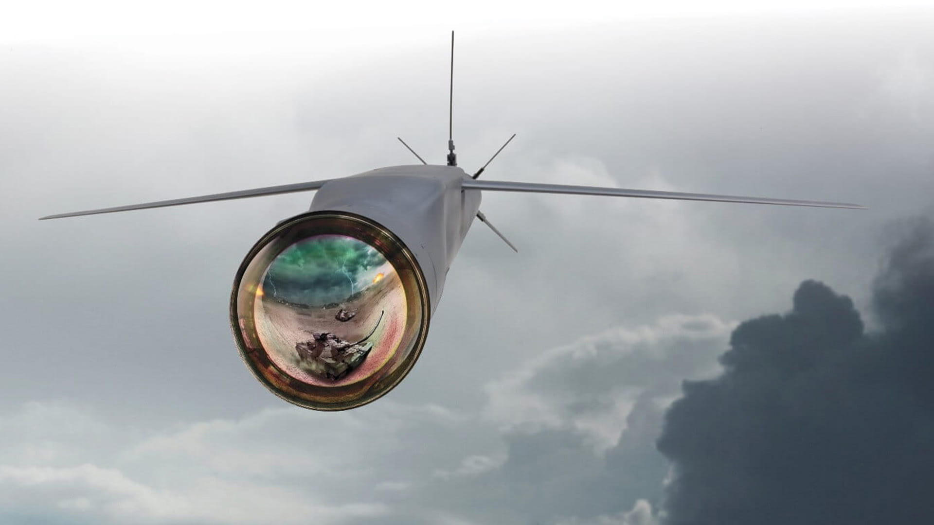  StormBreaker Smart Weapon in flight