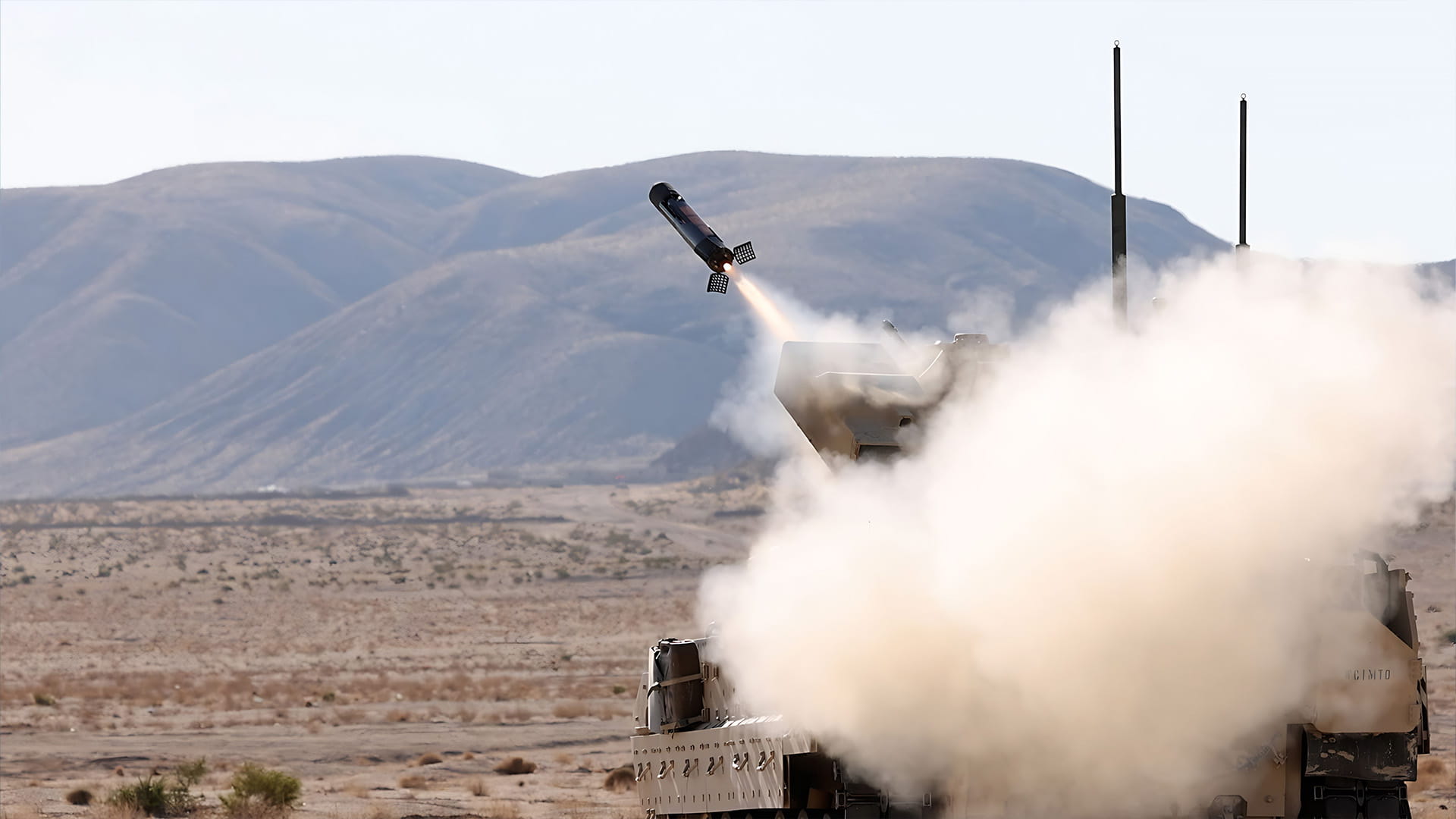 Coyote LE SR ground vehicle launch