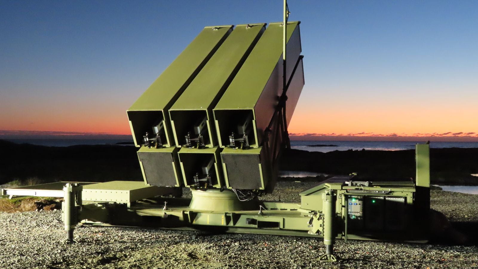 The National Advanced Surface-to-Air Missile System, or NASAMS. (Photo: Kongsberg Defence & Aerospace)