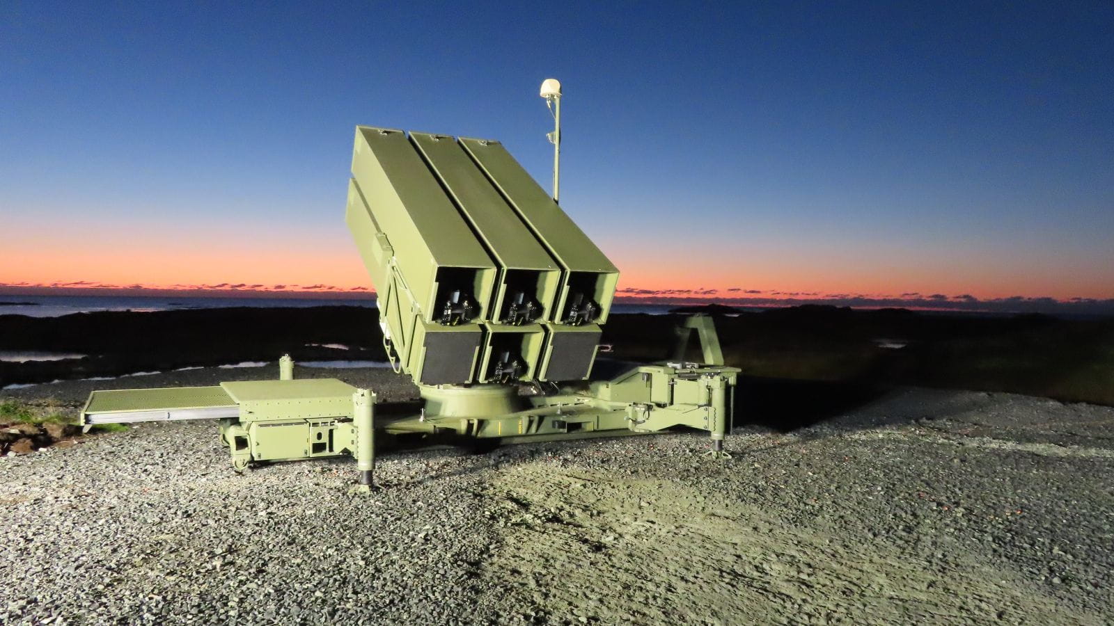  The National Advanced Surface-to-Air Missile System, or NASAMS. (Photo: Kongsberg Defence & Aerospace)