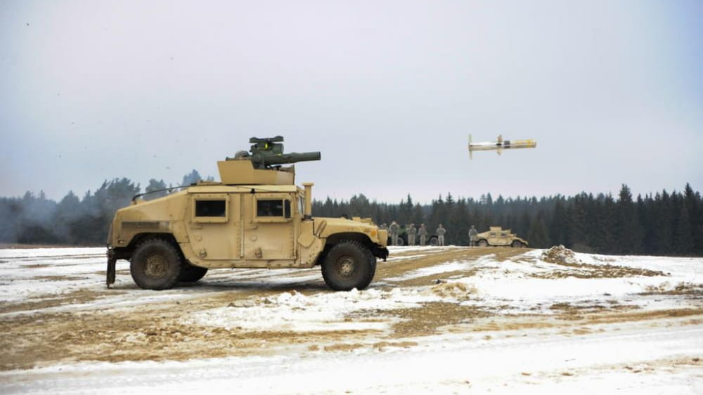 A TOW 2B missile is fired during an exercise at the Joint Multinational Training Command in Grafenwoehr, Germany. (Photo: U.S. Army)