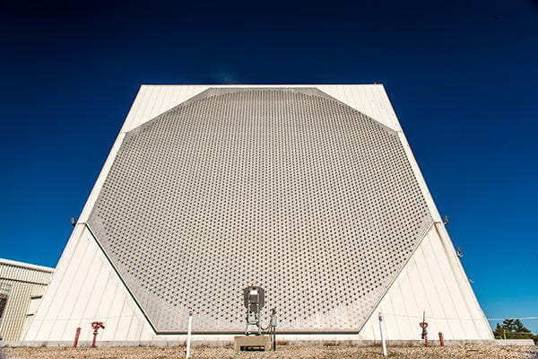 The Upgraded Early Warning Radar (UEWR) provides early detection and precise tracking of ballistic missiles.