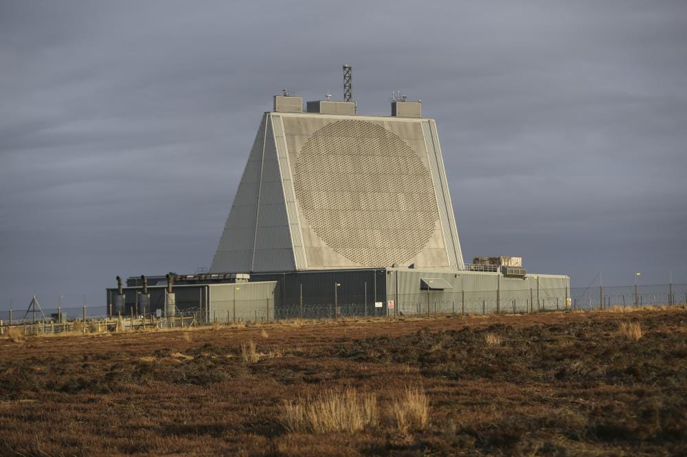 Upgraded Early Warning Radar (UEWR). Photo: Royal Air Force Fylingdales