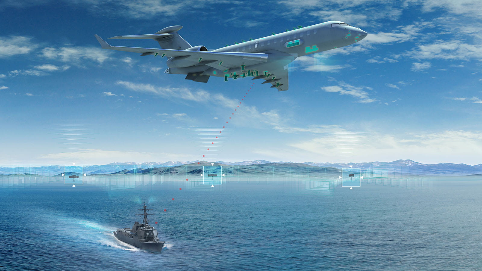 Raytheon Deutschland Air and Sea render