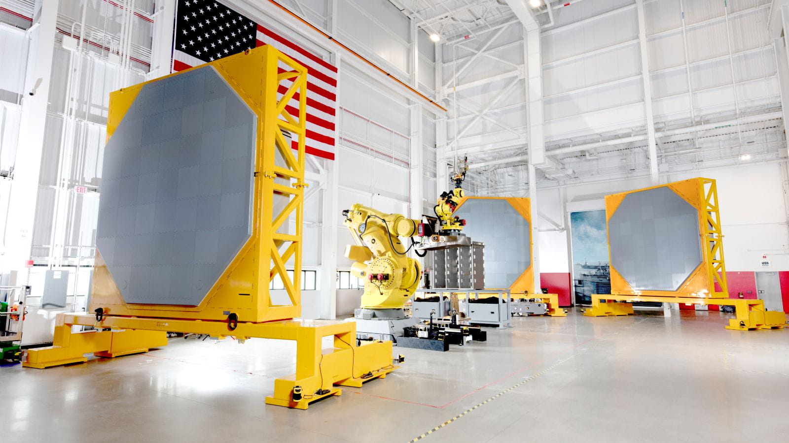 The SPY-6 radar. 