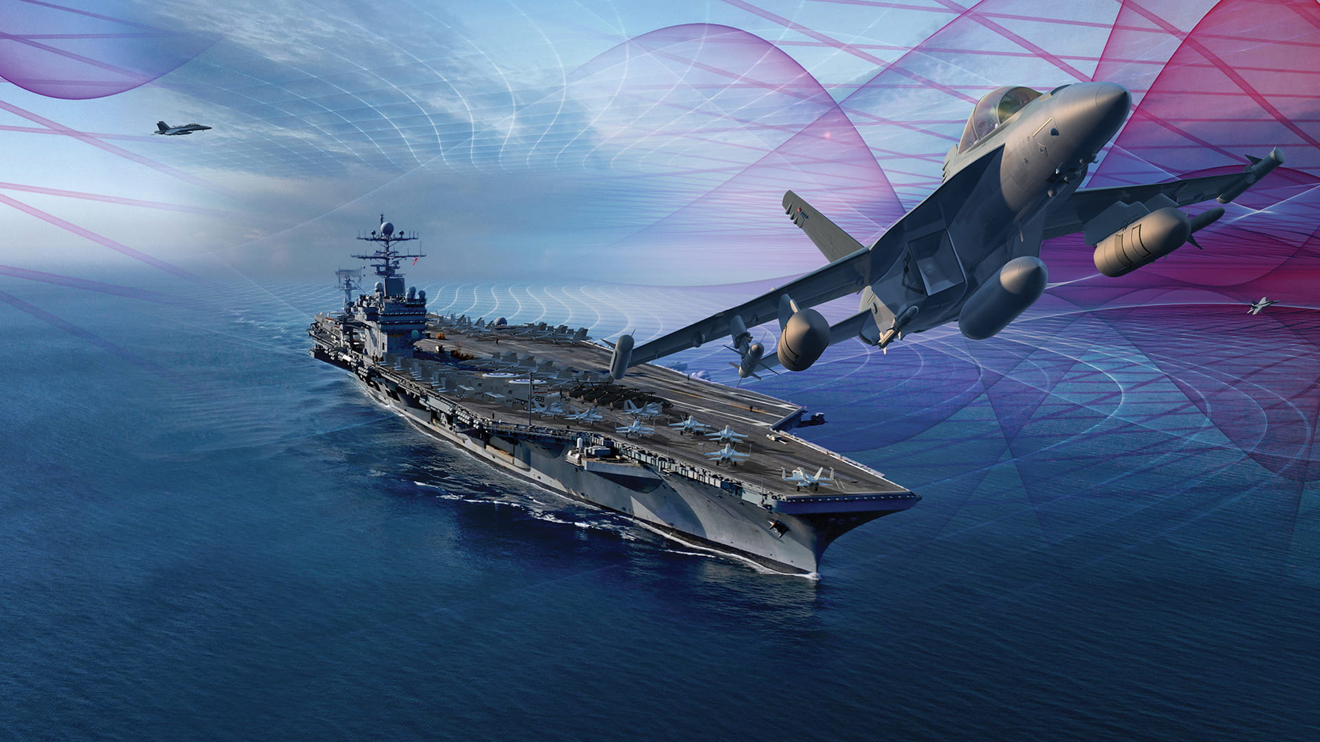 Carrier and F-18