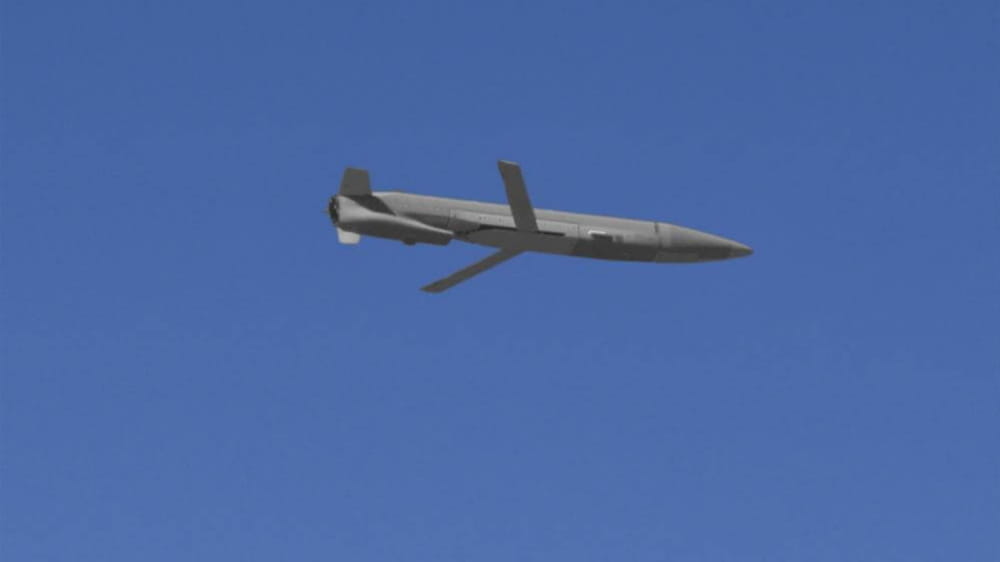 The MALD decoy weighs less than 300 pounds and has a range of approximately 500 nautical miles.