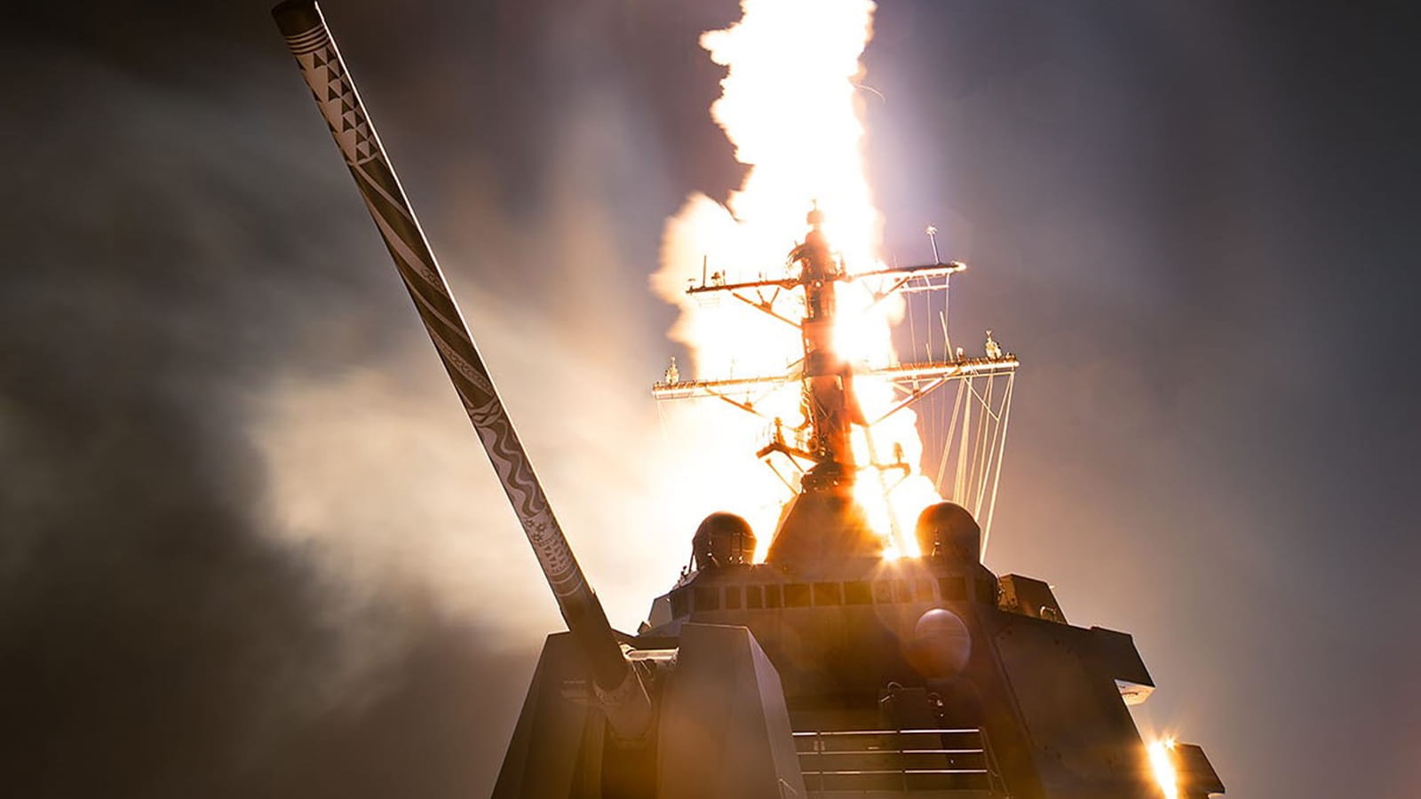 SM-6 launched from USS Daniel Inouye