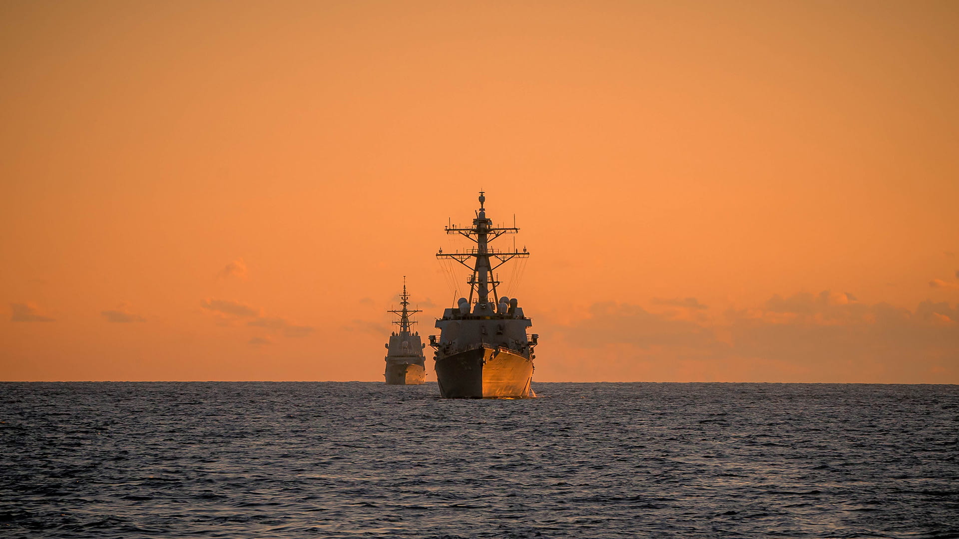 US naval vessels