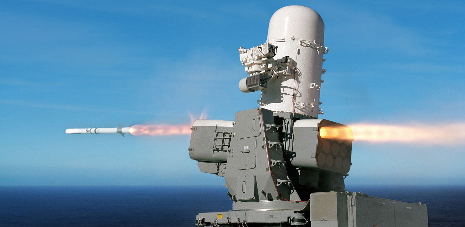 SeaRAM missile defense system