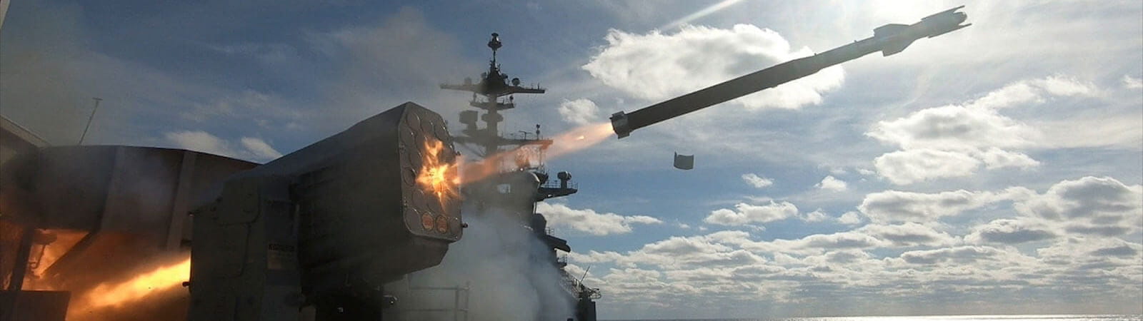 RAM missile turret launch